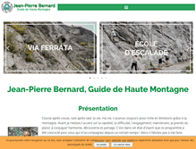 Tablet Screenshot of jpbernardguide.com